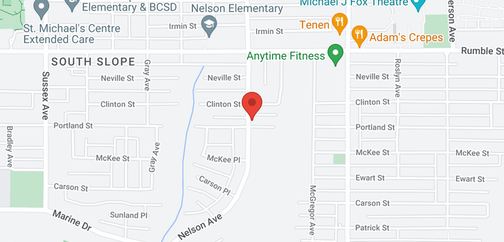 map of 7868 NELSON AVENUE